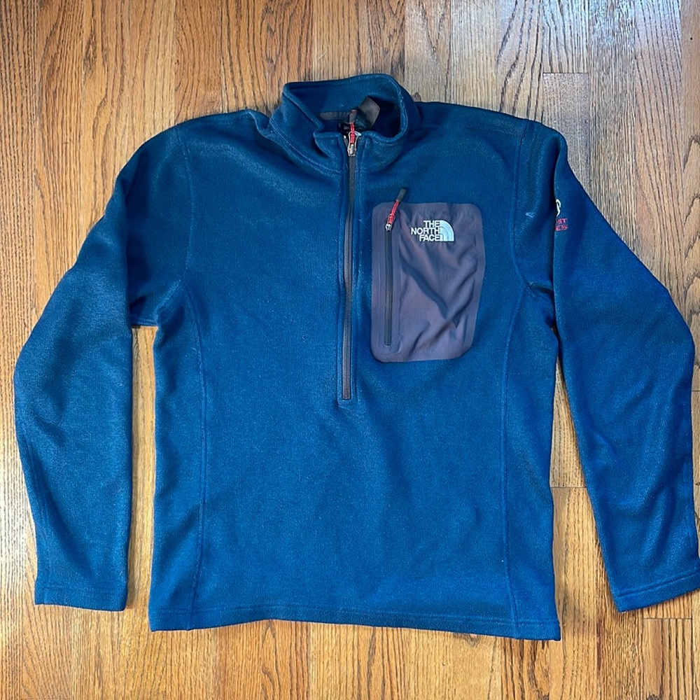 North Face men’s half zip sweater - size L